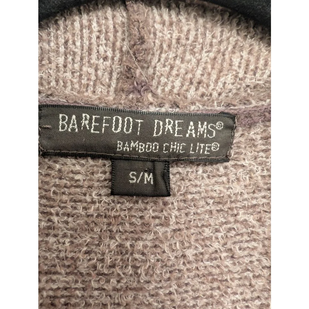 Women's Barefoot Dreams Brown Bamboo Chic Lite Cardigan S/M